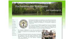 Desktop Screenshot of fischereiverein-veitsbronn.de